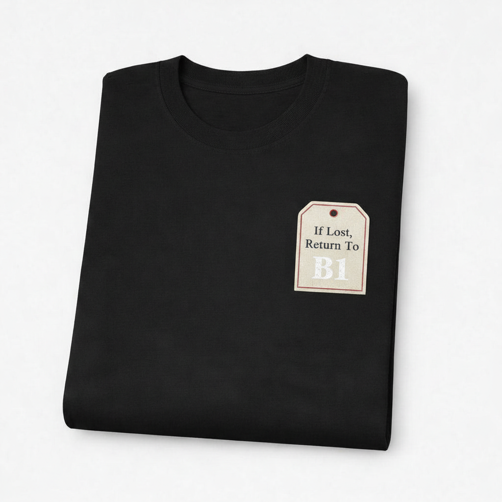 Westside - T-Shirt - If lost, return to B1 Design