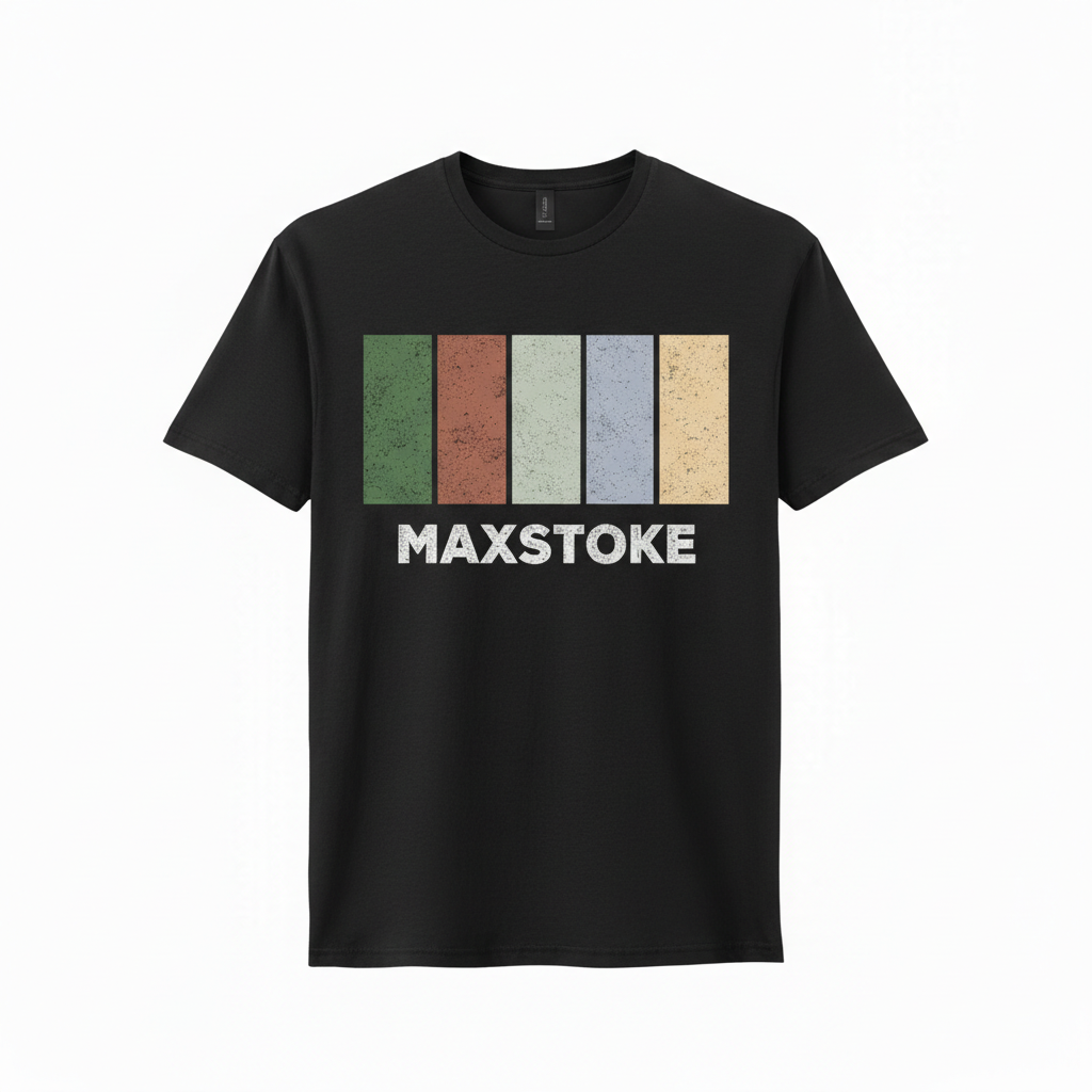 Maxstoke - T-Shirt - Colour Block Design