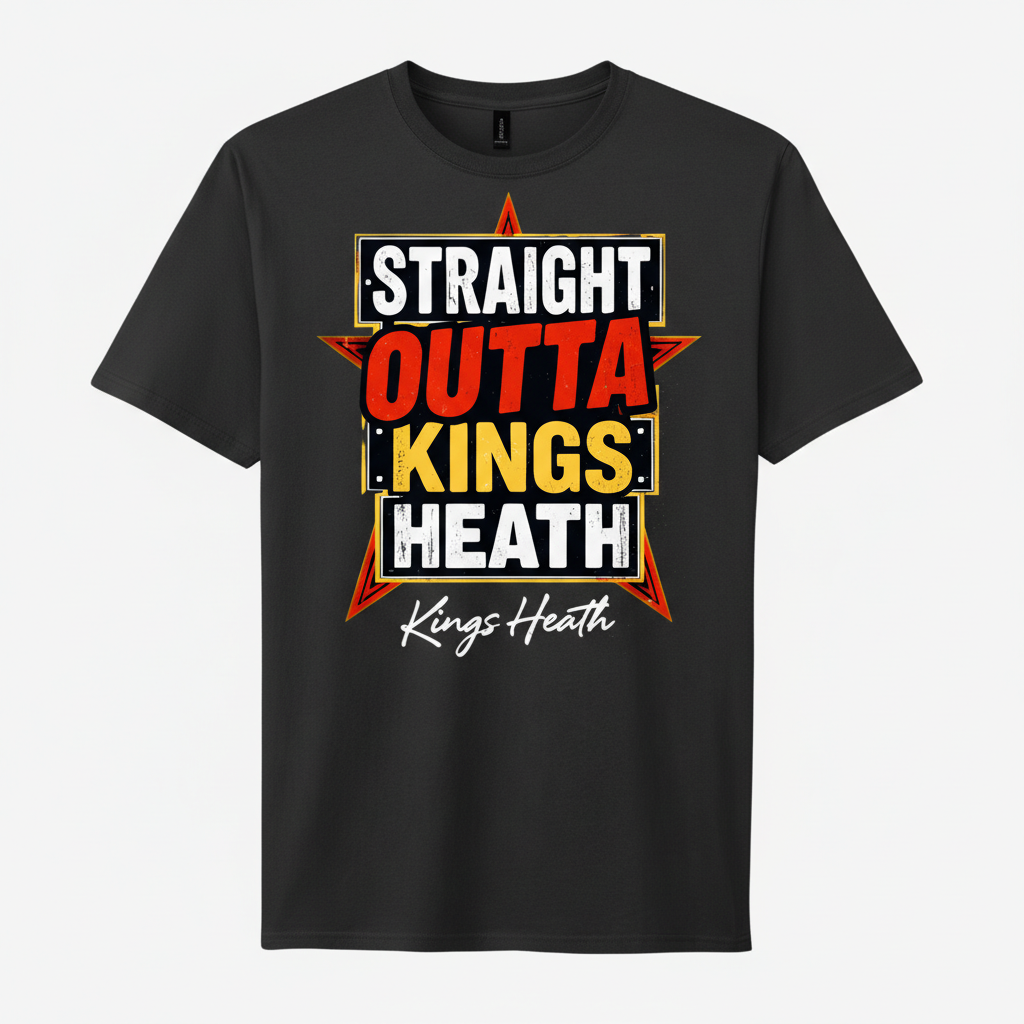 Kings Heath - T-Shirt - Say it…Kings Heath Design