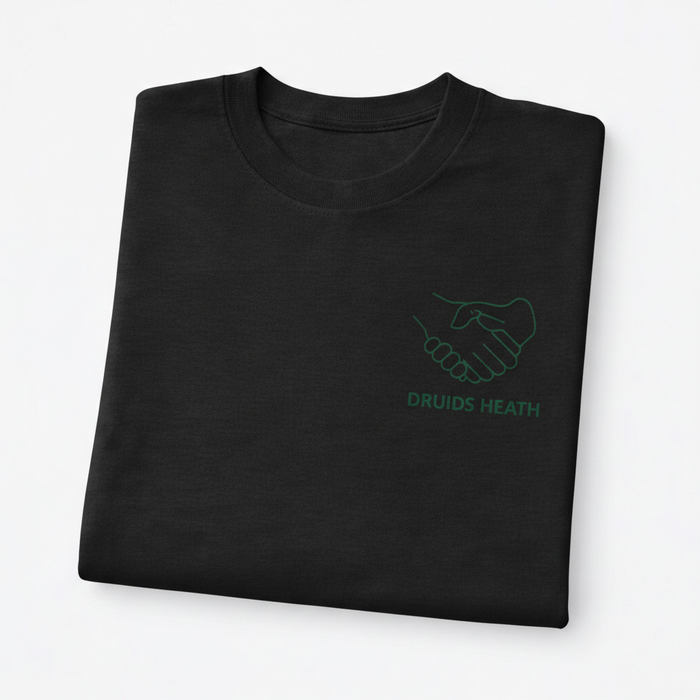 Druids Heath - T-Shirt - Minimal Line Icon Design - Community