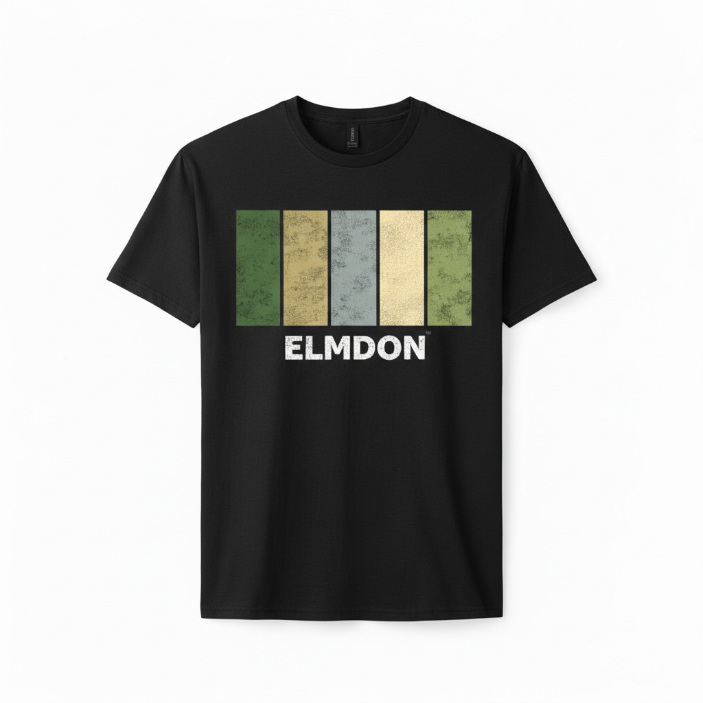Elmdon - T-Shirt - Colour Block Design