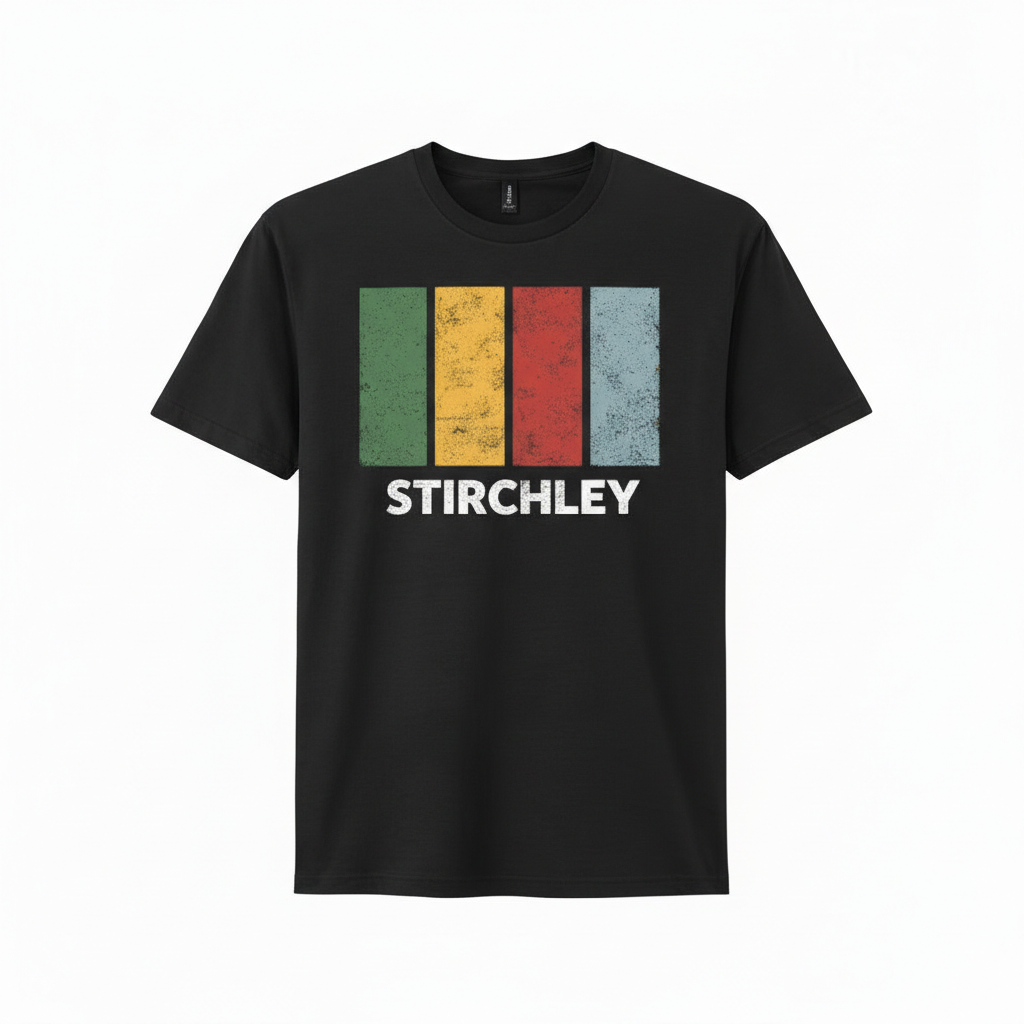Stirchley - T-Shirt - Colour Block Design