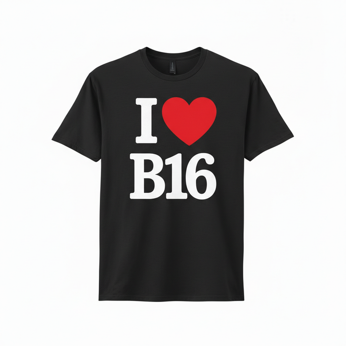 Ladywood - T-Shirt - I heart B16 Design