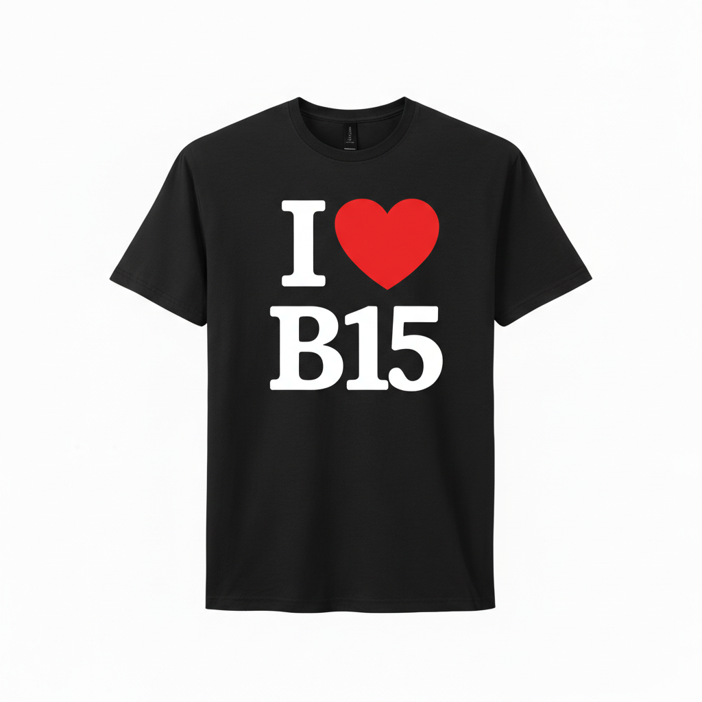 Edgbaston - T-Shirt - I heart B15 Design