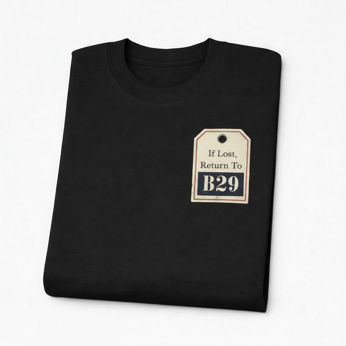 Weoley Castle - T-Shirt - If lost, return to B29 Design