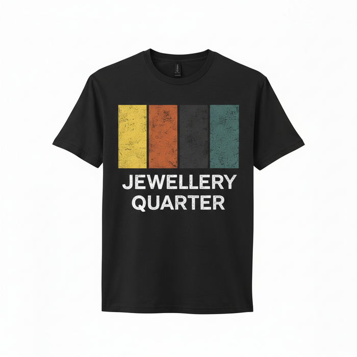 Jewellery Quarter - T-Shirt - Colour Block Design
