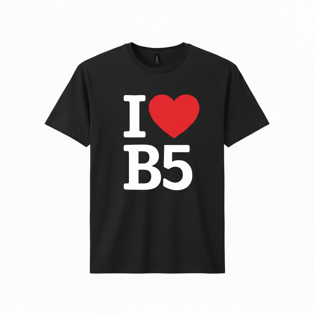 Digbeth - T-Shirt - I heart B5 Design