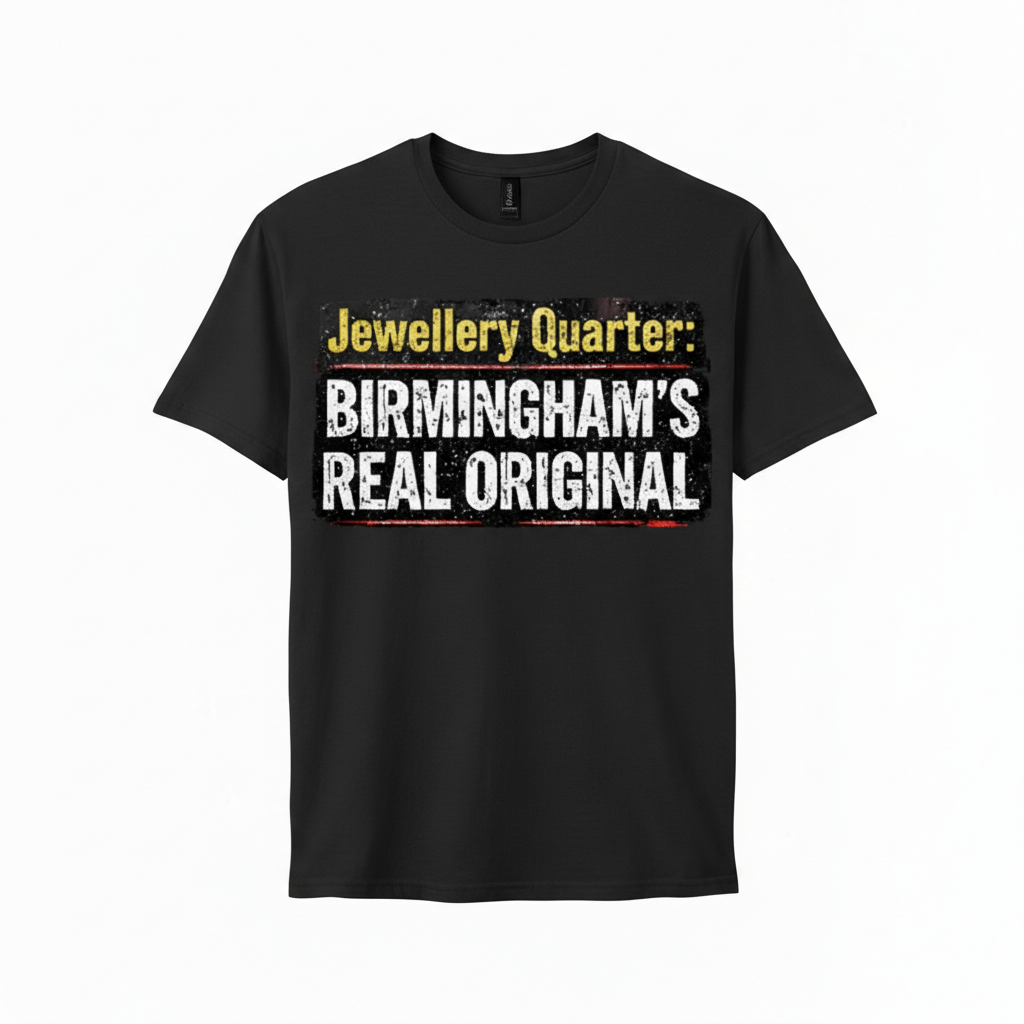 Jewellery Quarter - T-Shirt - Urban Heritage Design