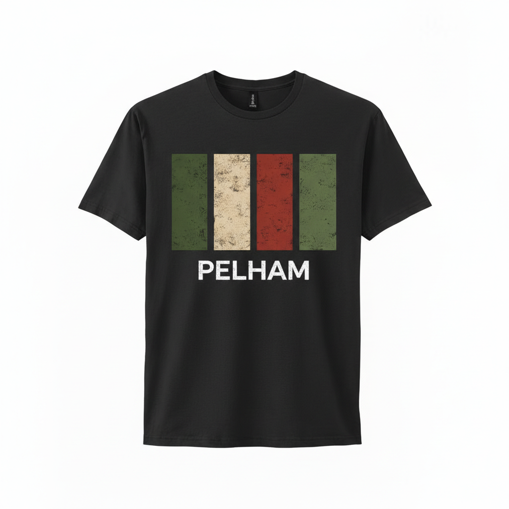 Pelham - T-Shirt - Colour Block Design