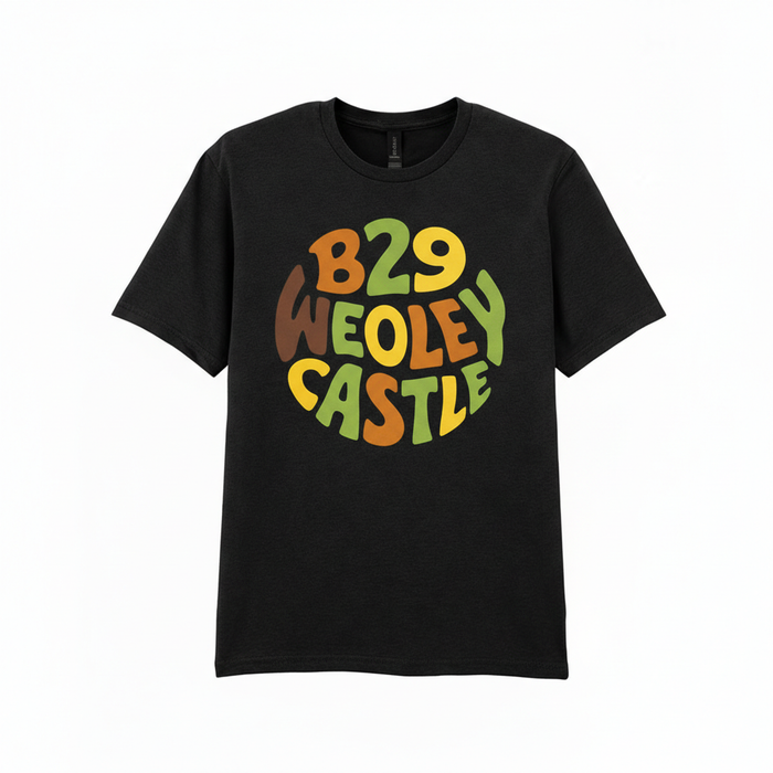 Weoley Castle - T-Shirt - Colour Burst Design