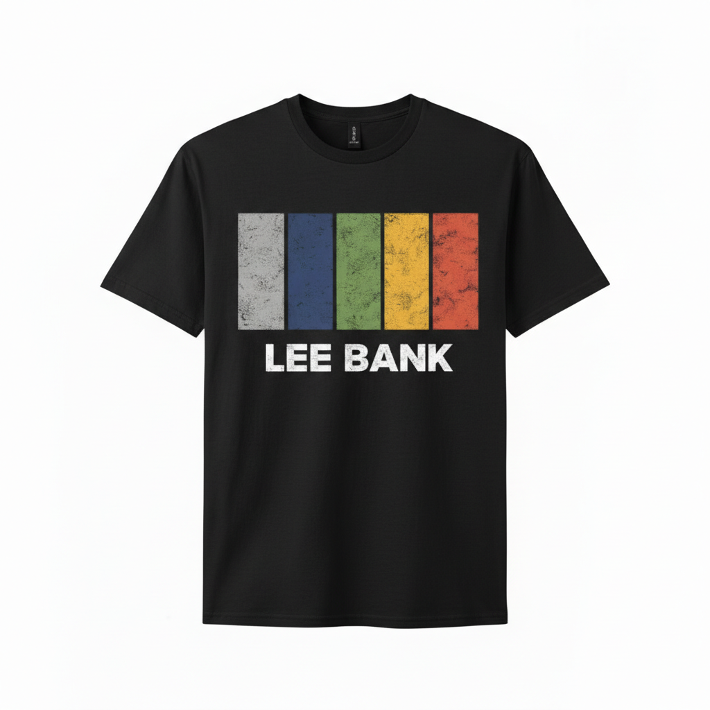 Lee Bank - T-Shirt - Colour Block Design