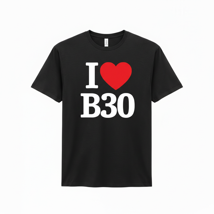 Bournville - T-Shirt - I heart B30 Design