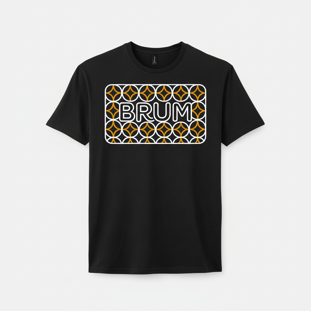Birmingham - T-Shirt - BRUM Library Pattern Design