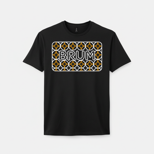 Birmingham - T-Shirt - BRUM Library Pattern Design