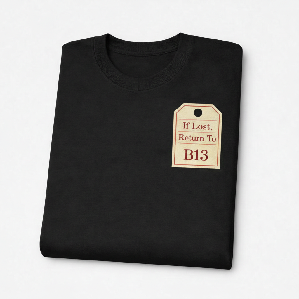 Moseley - T-Shirt - If lost, return to B13 Design