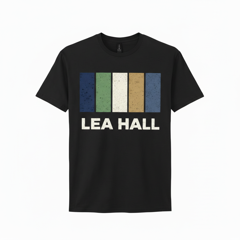 Lea Hall - T-Shirt - Colour Block Design