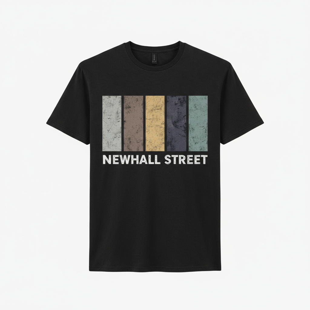 Newhall Street - T-Shirt - Colour Block Design
