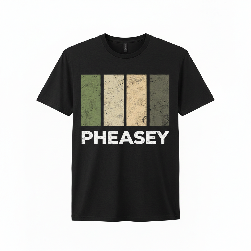 Pheasey - T-Shirt - Colour Block Design