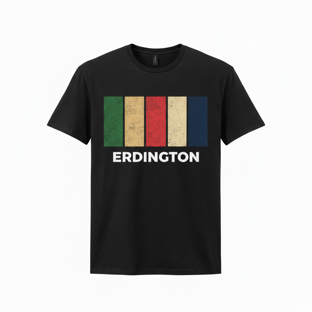 Erdington - T-Shirt - Colour Block Design
