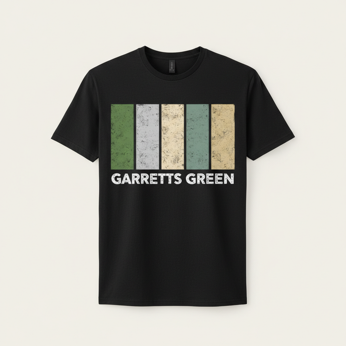Garretts Green - T-Shirt - Colour Block Design