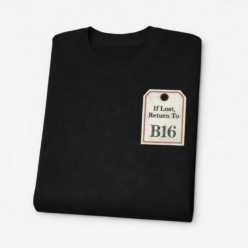 Ladywood - T-Shirt - If lost, return To B16 Design