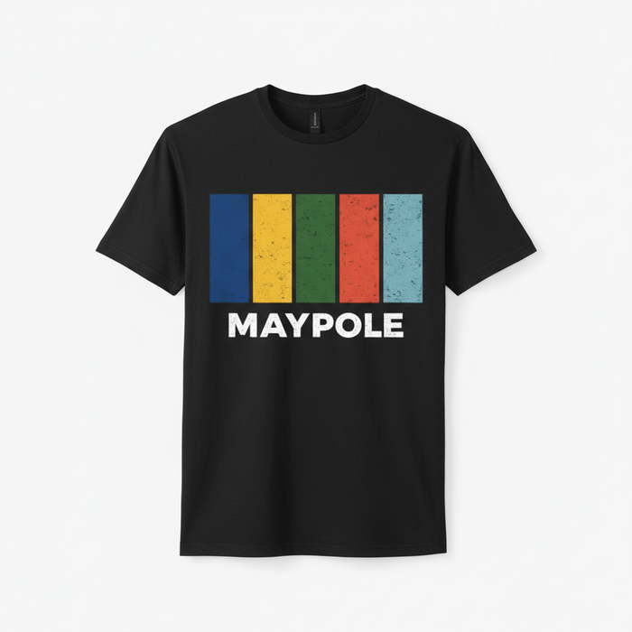 Maypole - T-Shirt - Colour Block Design