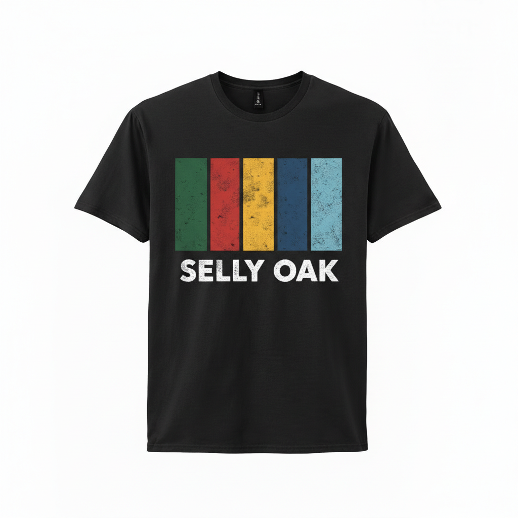 Selly Oak - T-Shirt - Colour Block Design