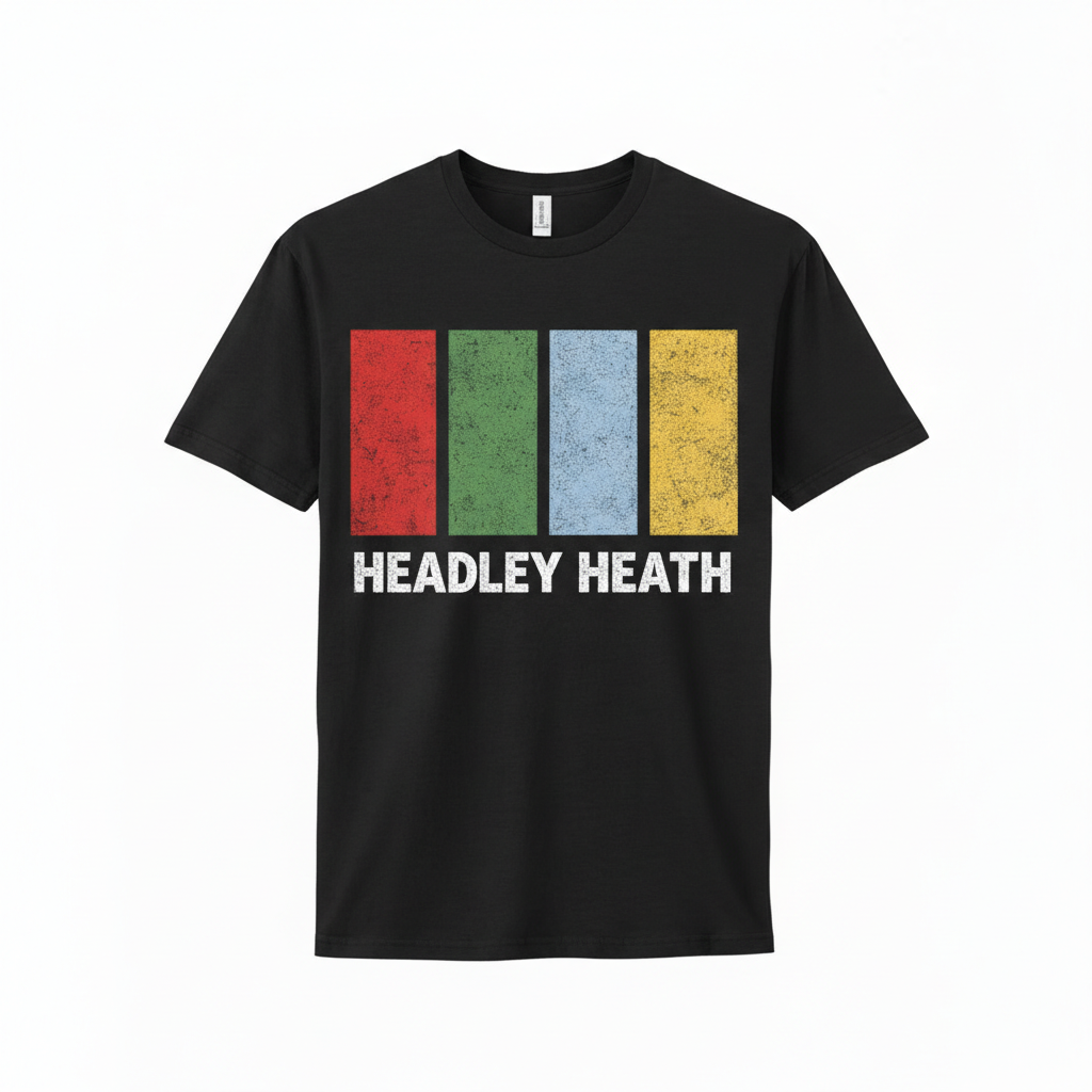Headley Heath - T-Shirt - Colour Block Design