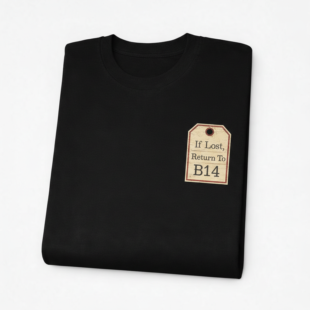 Druids Heath - T-Shirt - If lost, return to B14 Design