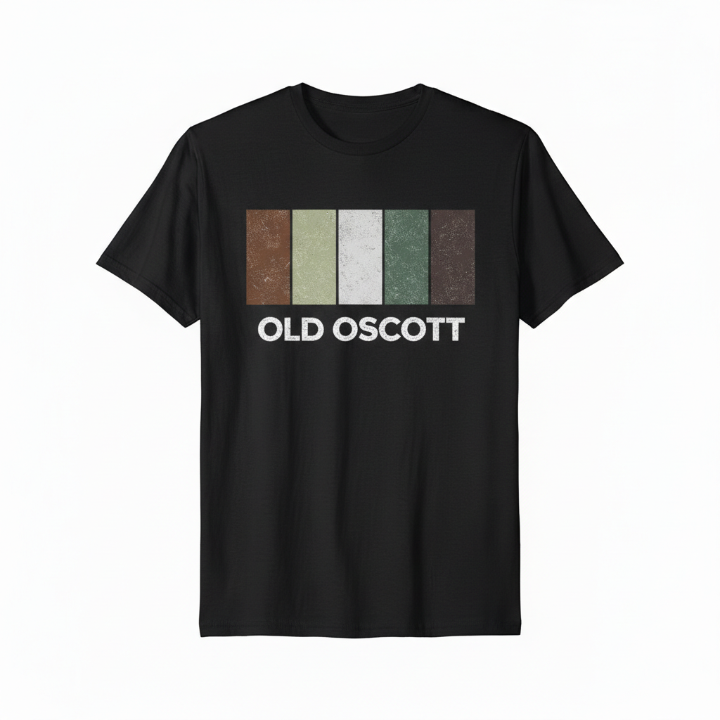 Old Oscott - T-Shirt - Colour Block Design