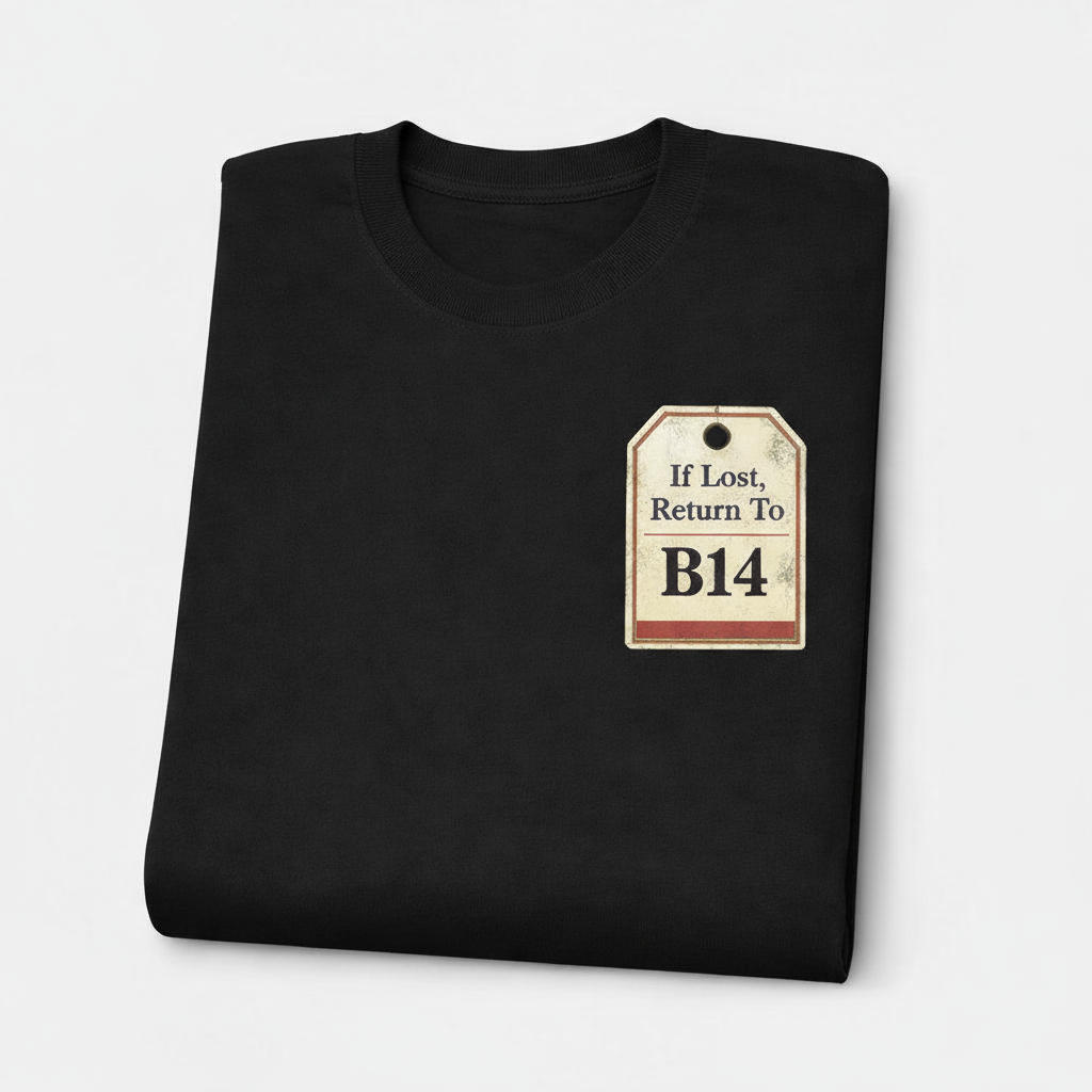 Yardley Wood - T-Shirt - If Lost, return To B14 Design