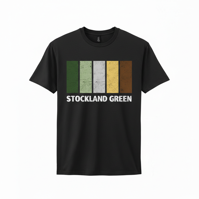 Stockland Green - T-Shirt - Colour Block Design