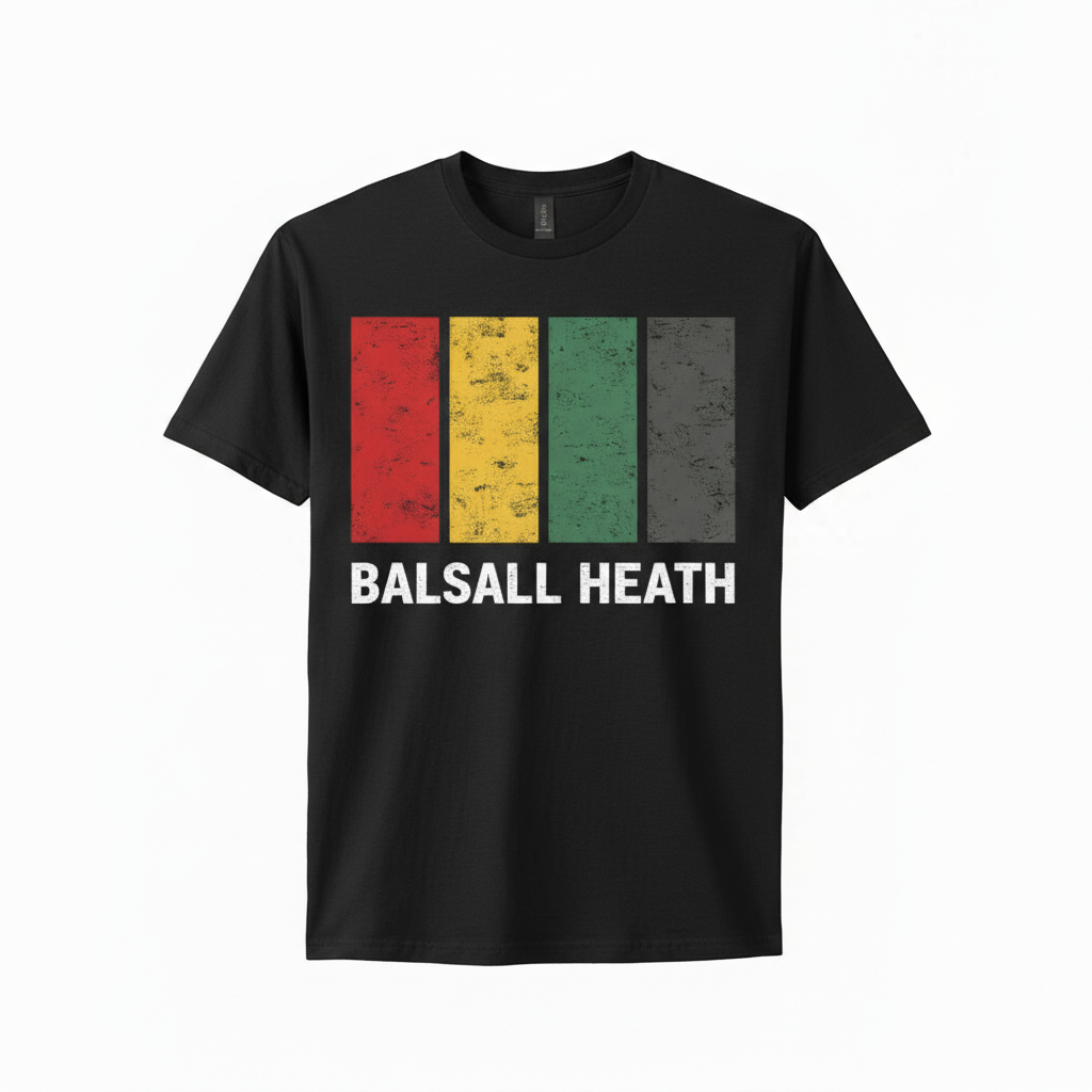 Balsall Heath - T-Shirt - Colour Block Design