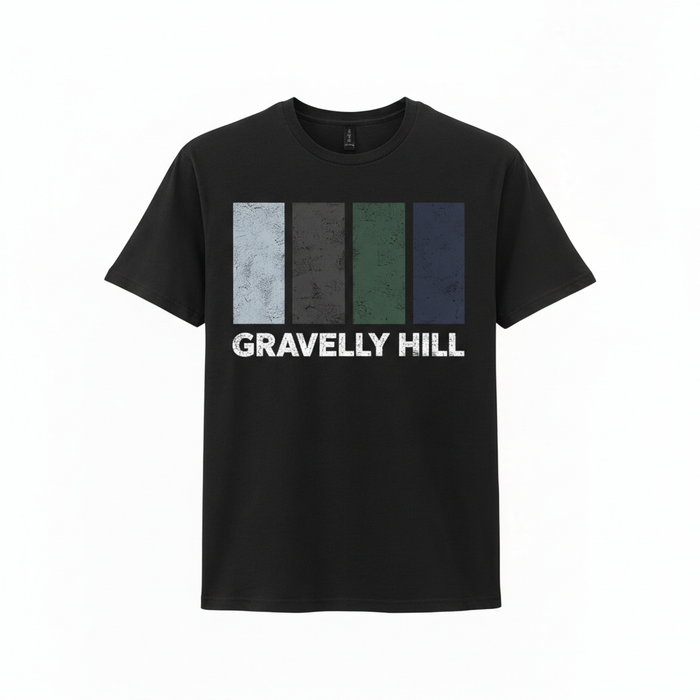 Gravelly Hill - T-Shirt - Colour Block Design