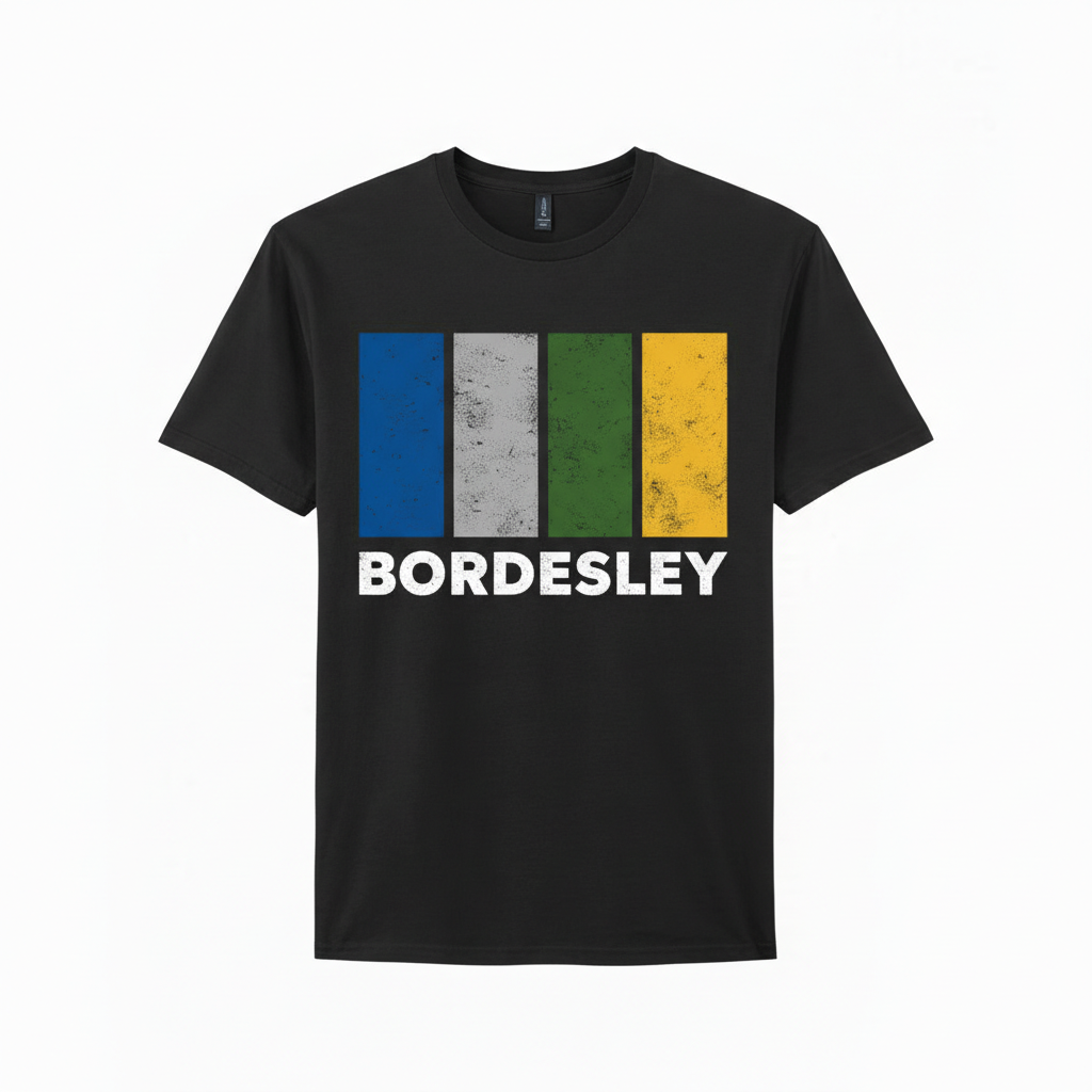 Bordesley - T-Shirt - Colour Block Design