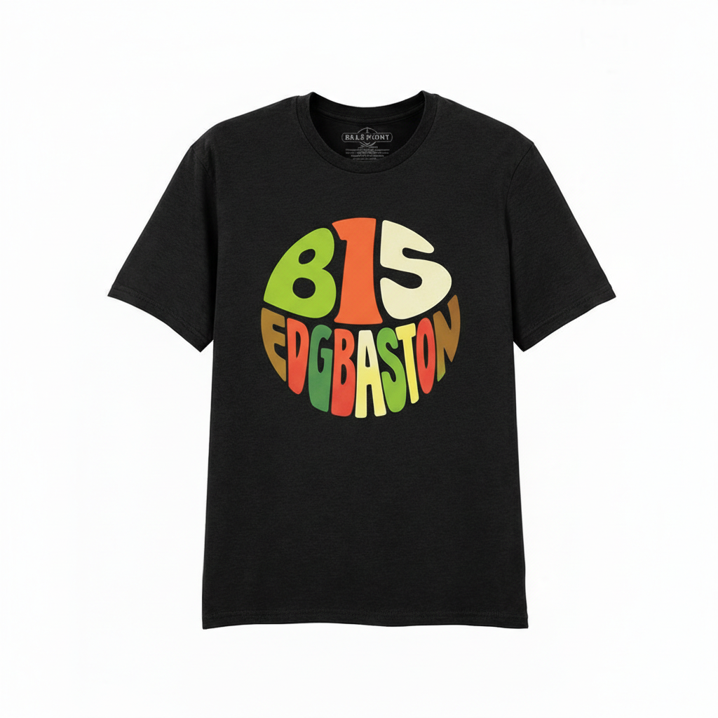 Edgbaston - T-Shirt - Colour Burst Design