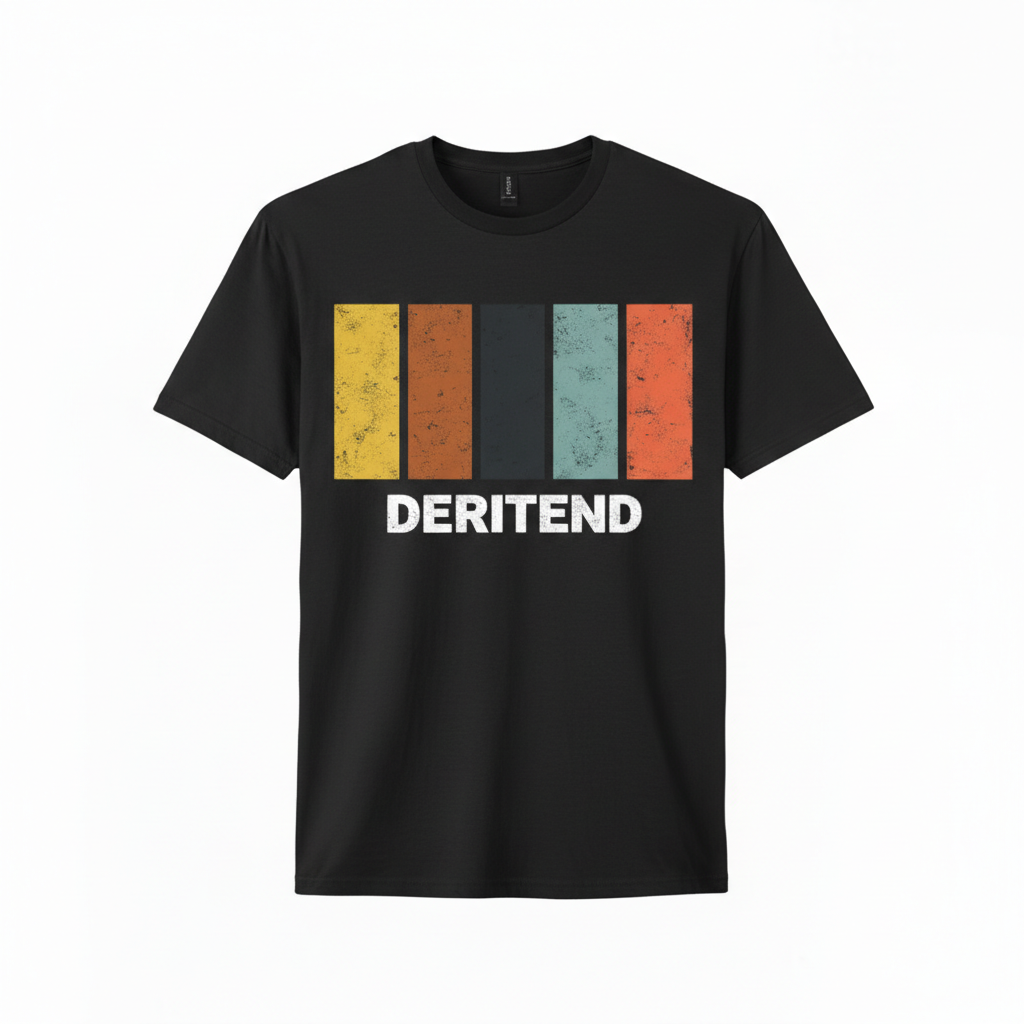 Deritend - T-Shirt - Colour Block Design
