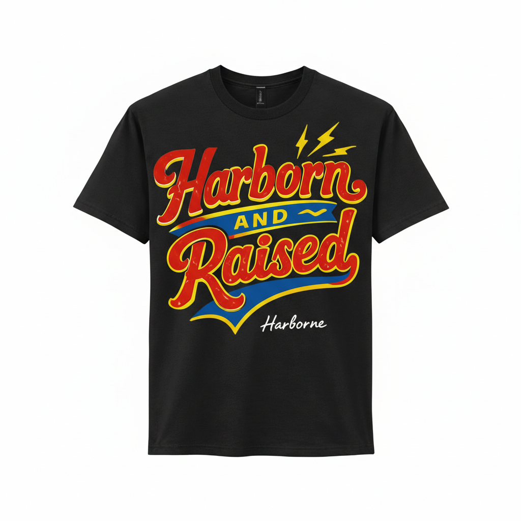 Harborne - T-Shirt - Loud Local Love Design