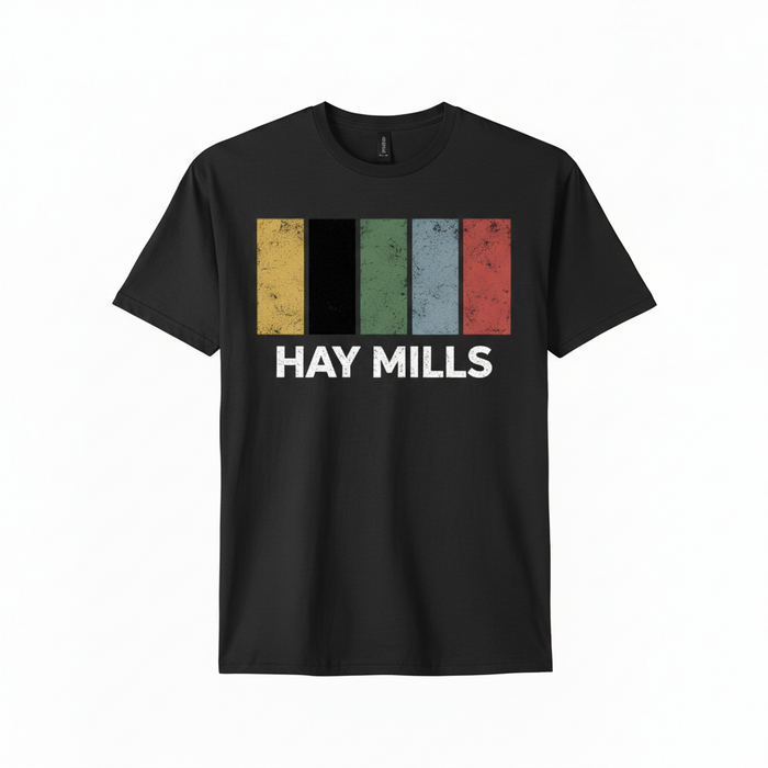 Hay Mills - T-Shirt - Colour Block Design