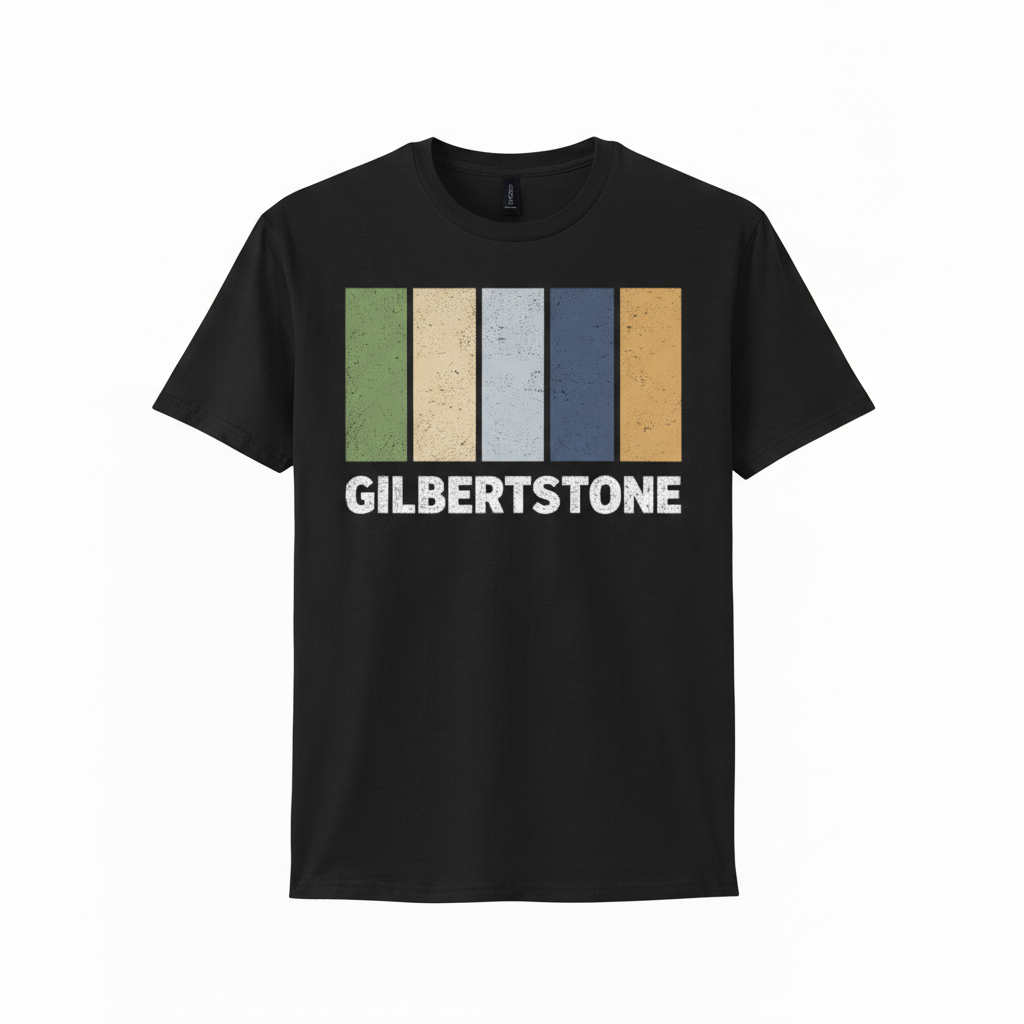 Gilbertstone - T-Shirt - Colour Block Design