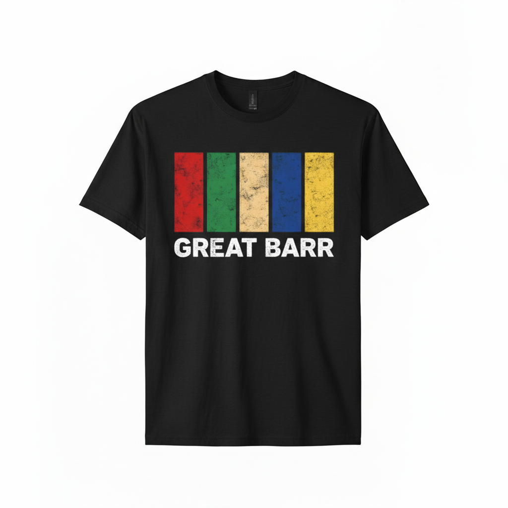 Great Barr - T-Shirt - Colour Block Design
