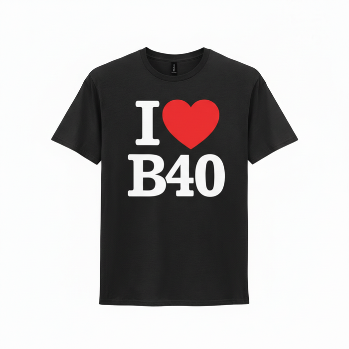 Bickenhill - T-Shirt - I Heart B40 Design