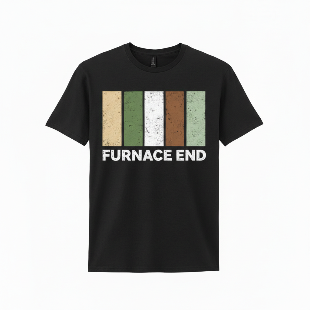 Furnace End - T-Shirt - Colour Block Design