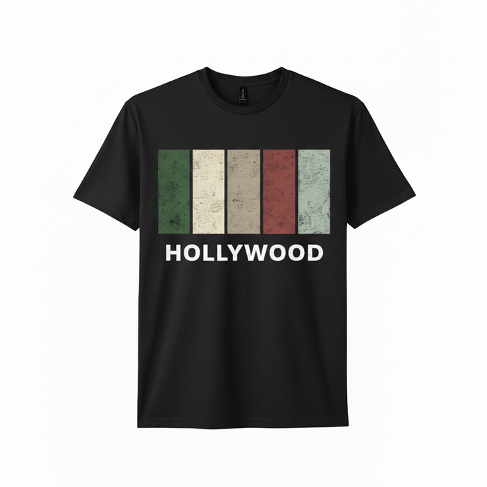 Hollywood - T-Shirt - Colour Block Design