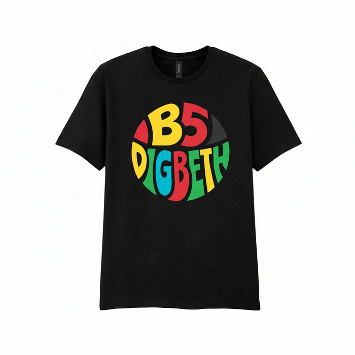 Digbeth - T-Shirt - Colour Burst Design