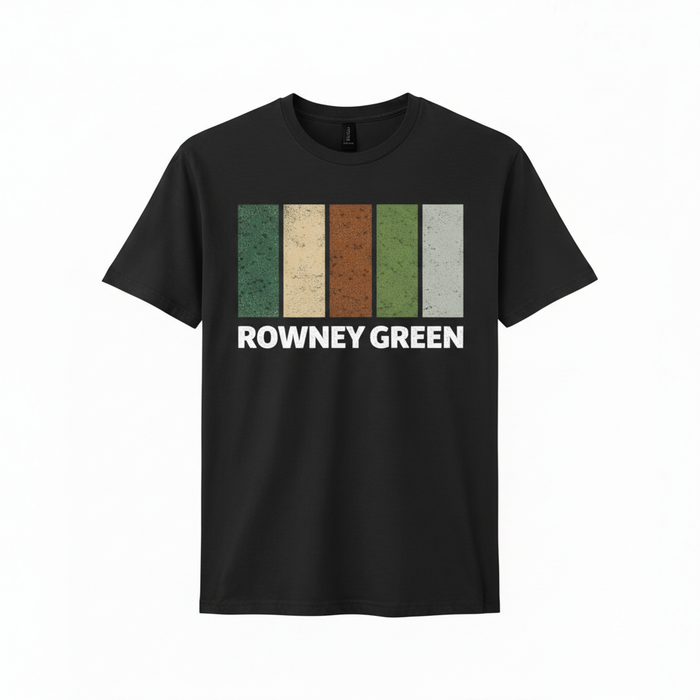 Rowney Green - T-Shirt - Colour Block Design