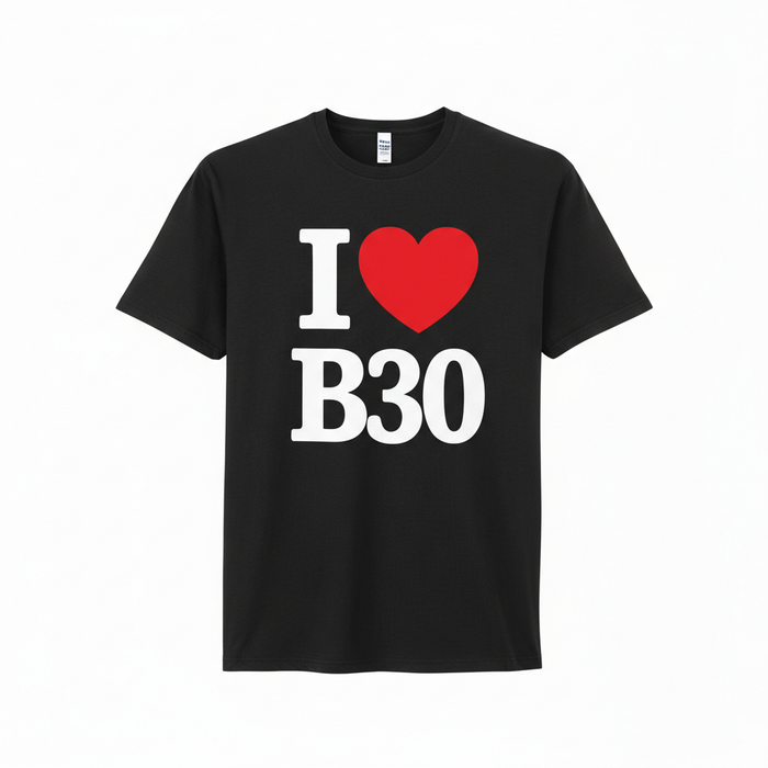 Cotteridge - T-Shirt - I heart B30 Design