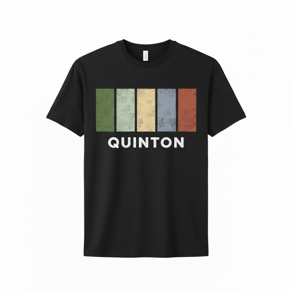 Quinton - T-Shirt - Colour Block Design