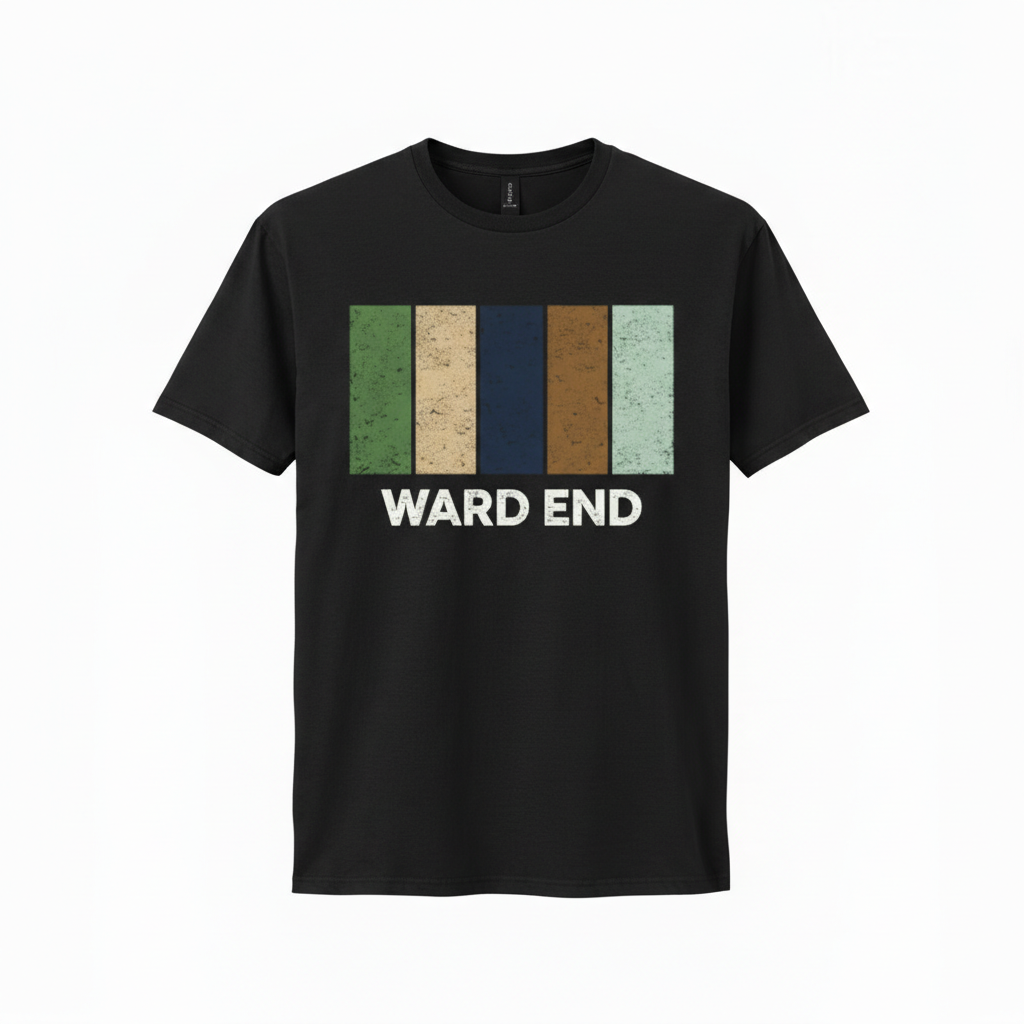 Ward End - T-Shirt - Colour Block Design