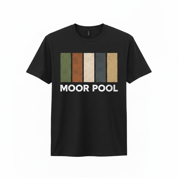 Moor Pool - T-Shirt - Colour Block Design